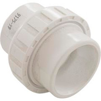 Union, Praher Full Flow, 1-1/2" Slip x 1-1/2" Slip,SCH40 PVC