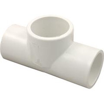 Tee, Low Profile, 1" Slip x 1" Slip x 1-1/2" Spigot