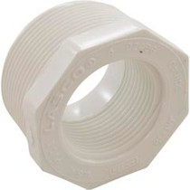 Reducer, Lasco, 2"mpt x 1-1/4"fpt, PVC, SCH40 Reducer, Lasco, 2"mpt x 1-1/4"fpt, PVC, SCH40