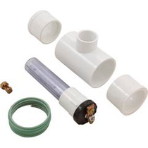 1" OD IN-LINE (CLEAR) ANODE, 1-1/2" & 2" PIPE