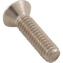 Screw, 1/4"-20 x 1", Flat, Phillips, SS