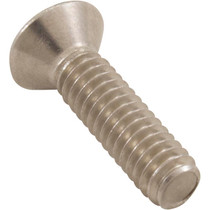 Screw, 1/4"-20 x 1", Flat, Phillips, SS
