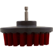Drill Brush, Useful Products, 4" Scrub Brush, Red