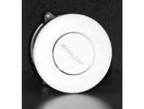 2.5"X1.25" White Low Profile Spa Button