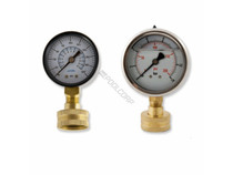 Metal 0-60# 0.25" B/M Pressure Gauge