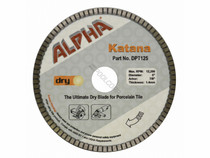 5" Turbo Katana Tile Blade 5" Turbo Katana Tile Blade