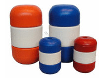 5"X9" Red/ White/ Red .75" Rope Handi-Lock Float 5"X9" Red/ White/ Red .75" Rope Handi-Lock Float