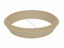 9" Beige Admiral Lid Ring Seat W/ Hardware 9" Beige Admiral Lid Ring Seat W/ Hardware