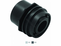 2" Dk Gry Insider Flush Mount Return Fitting W/ 1" Eye 2" Dk Gry Insider Flush Mount Return Fitting W/ 1" Eye