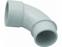 Wht 1.5"Spgx1.5"S Sweep Ells