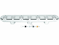 32" Tan Channel Drain W/ 3-Port Sump 32" Tan Channel Drain W/ 3-Port Sump