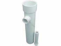 1.5"X1.5"X1" White Gunite Extended Venturi Tee 1.5"X1.5"X1" White Gunite Extended Venturi Tee