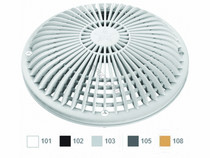 10" Rd Light Gry Moflow Suction Outlet Cover 10" Rd Light Gry Moflow Suction Outlet Cover