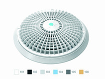 10" Tan Vl Drain Cover W/ Univ Retrofit Adapter