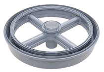 20" Black Full Circle Suction Outlet Cover & Sump 20" Black Full Circle Suction Outlet Cover & Sump