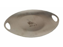 Stainless Steel Grilling And Serving Plate