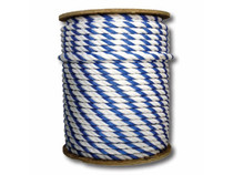 0.25"X300' Blue/White Pool Rope