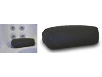 Black Water Brick Spa Side Water Seat Black Water Brick Spa Side Water Seat