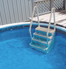 Confer In-Pool Step Flat Bottom for Above Ground Pools
