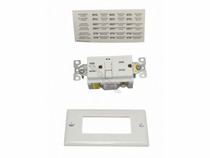 Self Test 15 Amp Wht Gfci Tr Receptacle Tamper Res