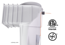 2" Socket x 2.5" Spigot Gray Pool Defender Water Bond Inground Skimmer 2" Socket x 2.5" Spigot Gray Pool Defender Water Bond Inground Skimmer