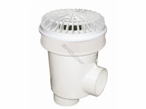 3"Skt White Lg Outlet Main Drain