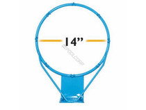 Stainless Rim Only Clear Hoop Jr Stainless Rim Only Clear Hoop Jr