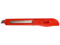 K10 Lt.Duty Flat Plastic Snap Blade Knife 13Pt