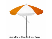 Blue White No Fringe Umbrella Blue White No Fringe Umbrella