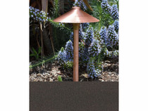 20W Rx Remedy Adj Spun Alum 9" Brz Tex China Hat