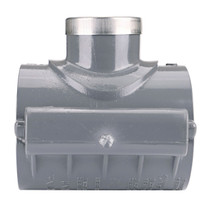 Clamp-It 3" x 1.5" FPT Rigid PVC Saddle for PVC IPS Pipe