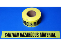 X 8 3"X1000' Caution Hazardous Material Tape X 8 3"X1000' Caution Hazardous Material Tape
