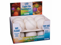 Led Light Up Geoglobes (single)