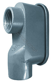 Aluminum Service Entrance Elbow .5"