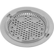 8" Plstc Gry Round Cover