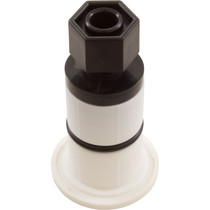 White 1" Slip Gunite Air Button