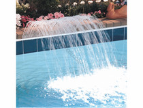 4'X6" Lip Clear Rain Arc Waterfall 4'X6" Lip Clear Rain Arc Waterfall