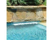 Sheer Curtain Waterfall 18" Ext Lip Clear Sheer Curtain Waterfall 18" Ext Lip Clear