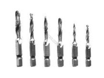 6 Pc Drill / Tap Hex Bit Kit