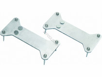 (Pair) Spike Plates For Shoes W/Hdwe (Pair) Spike Plates For Shoes W/Hdwe