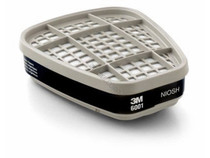 3M Construction Markets 50051138216745 6001 Respirator Cartridge; Organic Vapor