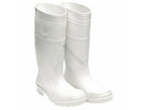 White Plain Toe Boots Size 10 White Plain Toe Boots Size 10