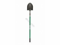 #2 Round Point Shovel 43" Green Fibgls Handle #2 Round Point Shovel 43" Green Fibgls Handle