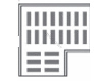 Gry Mini Channel 90^ Elbow W/ Grate