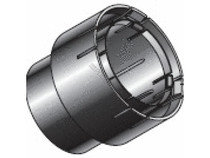 20/Pk 3"X4" Black Universal Adapter W/ Spigot