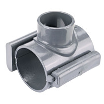 Clamp-It 3" Slip Saddle w/ 2" Tap for IPS Pipe