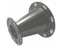 Reducr Concentric 10X8 T304 Ss W/Flgs & Powcoat