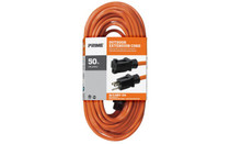 50' Extension Cord Orange 16/3 Sjtw Medium Duty