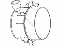 6" Paraglo Concrete Niche Only