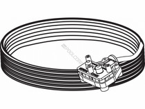 6" Paraglo 80' Cord Only